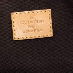 Pre Owned Louis Vuitton Amarante Monogram Vernis Bellevue GM Bag
