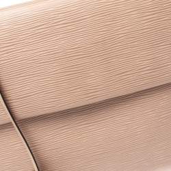 Pre Owned Louis Vuitton Naturel Epi Leather Cluny MM Top Handle Bag