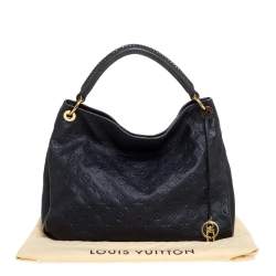 Pre Owned Louis Vuitton Bleu Infini Monogram Empreinte Leather Artsy MM Bag