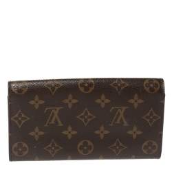 Louis Vuitton Monogram Canvas Flap Continental Wallet