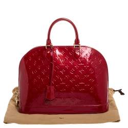 مملوكة مسبقًا Louis Vuitton Pomme D’amour Monogram Vernis Alma GM Bag