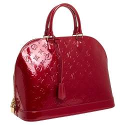 مملوكة مسبقًا Louis Vuitton Pomme D’amour Monogram Vernis Alma GM Bag