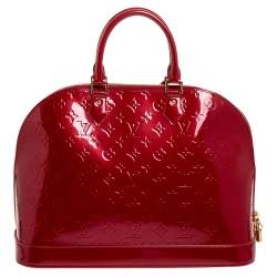مملوكة مسبقًا Louis Vuitton Pomme D’amour Monogram Vernis Alma GM Bag