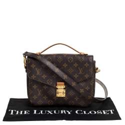 مملوكة مسبقًا Louis Vuitton Monogram Canvas Metis Pochette Bag