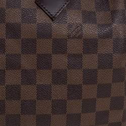 Louis Vuitton Damier Ebene Canvas Speedy 30 Bag