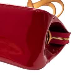 Pre Owned Louis Vuitton Pomme D’amour Monogram Vernis Rosewood Avenue Bag