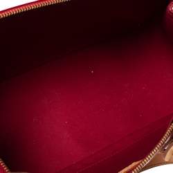 Pre Owned Louis Vuitton Pomme D’amour Monogram Vernis Rosewood Avenue Bag