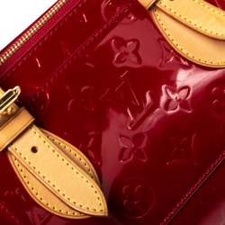 Pre Owned Louis Vuitton Pomme D’amour Monogram Vernis Rosewood Avenue Bag