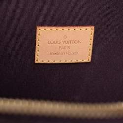 Pre Owned Louis Vuitton Amarante Monogram Vernis Alma Voyager Bag