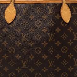 Louis Vuitton Monogram Canvas Neverfull MM Bag