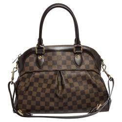 Louis Vuitton Damier Ebene Canvas Trevi PM Bag - Timeless Elegance