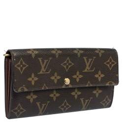 Pre Owned محفظة لوي فيتون كونتيننتال قلاب كانقا مونوغرامي