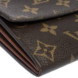 Pre Owned محفظة لوي فيتون كونتيننتال قلاب كانقا مونوغرامي