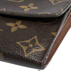 Pre Owned محفظة لوي فيتون كونتيننتال قلاب كانقا مونوغرامي