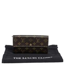 Pre Owned محفظة لوي فيتون كونتيننتال قلاب كانقا مونوغرامي