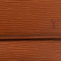 مملوكة مسبقًا Louis Vuitton Cipango Gold Epi Leather Flap Continental Wallet