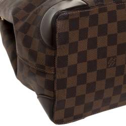 Pre Owned Louis Vuitton Damier Ebene Canvas Hampstead GM Bag