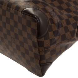Pre Owned Louis Vuitton Damier Ebene Canvas Hampstead GM Bag