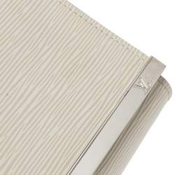 Pre Owned Louis Vuitton Ivorie Epi Leather Sevigne Clutch Bag