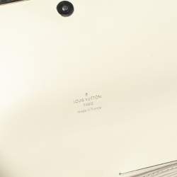 Pre Owned Louis Vuitton Ivorie Epi Leather Sevigne Clutch Bag