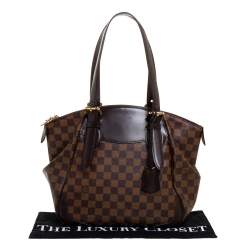 مملوكة مسبقًا حقيبة لوي فيتون فيرونا كانفاس دامييه إيبين صغيرة