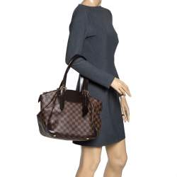 مملوكة مسبقًا حقيبة لوي فيتون فيرونا كانفاس دامييه إيبين صغيرة