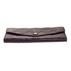 Pre Owned Louis Vuitton Flamme Monogram Empreinte Curieuse Wallet
