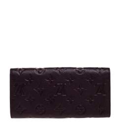Pre Owned Louis Vuitton Flamme Monogram Empreinte Curieuse Wallet