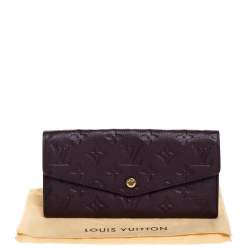 Pre Owned Louis Vuitton Flamme Monogram Empreinte Curieuse Wallet
