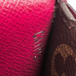 مملوكة مسبقًا Louis Vuitton Carmine Monogram Canvas and Epi Leather Marie-Lou Wallet