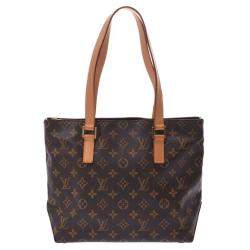 Pre Owned Louis Vuitton Monogram Canvas Piano Tote Bag