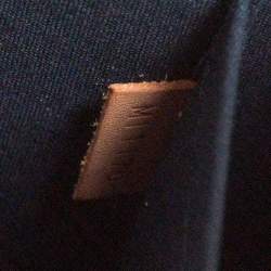 Pre Owned Louis Vuitton Blue Nuit Monogram Vernis Alma GM Bag