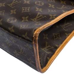 Pre Owned Louis Vuitton Monogram Canvas Vintage Beverly Briefcase GM Bag