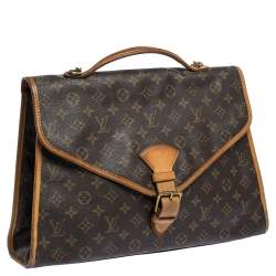 Pre Owned Louis Vuitton Monogram Canvas Vintage Beverly Briefcase GM Bag