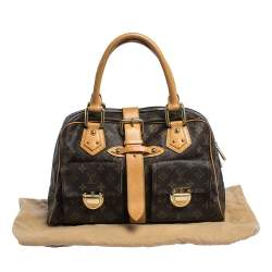 مملوكة مسبقًا حقيبة لوي فيتون مانهاتن كانفاس مونوغرامي كبيرة