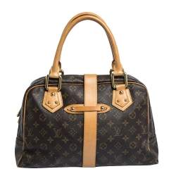 مملوكة مسبقًا حقيبة لوي فيتون مانهاتن كانفاس مونوغرامي كبيرة