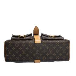 مملوكة مسبقًا حقيبة لوي فيتون مانهاتن كانفاس مونوغرامي كبيرة