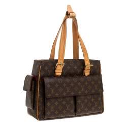 Pre Owned Louis Vuitton Monogram Canvas Multiple Cite Bag