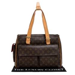 Pre Owned Louis Vuitton Monogram Canvas Multiple Cite Bag