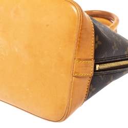 مملوكة مسبقًا  حقيبة لوي فيتون ألما كانفاس مونوغرامي صغيرة