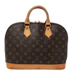 مملوكة مسبقًا  حقيبة لوي فيتون ألما كانفاس مونوغرامي صغيرة