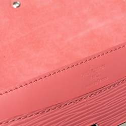 Pre Owned Louis Vuitton Coral Epi Leather Louise PM Bag 
