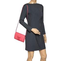 Pre Owned Louis Vuitton Coral Epi Leather Louise PM Bag 