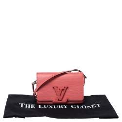 Pre Owned Louis Vuitton Coral Epi Leather Louise PM Bag 