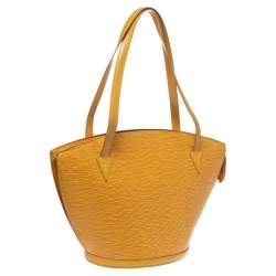 Pre Owned Louis Vuitton Tassil Yellow Epi Leather Saint Jacques GM Bag