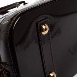 مملوكة مسبقًا حقيبة لوي فيتون "ألما " جلد مونوغرامى عنابية PM