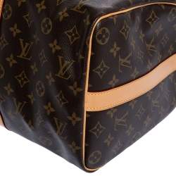 Pre Owned Louis Vuitton Monogram Canvas Keepall Bandouliere 45 Bag