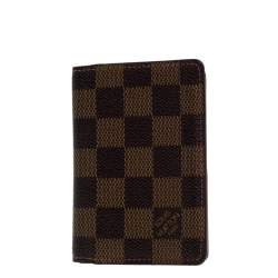 Louis Vuitton, Bags, Louis Vuitton Damier Ebene Pocket Organizer Card  Holder Wallet
