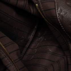 Pre Owned حقيبة لوي فيتون ارتسي جلد امبراينت منوغرامية أورور  MM 