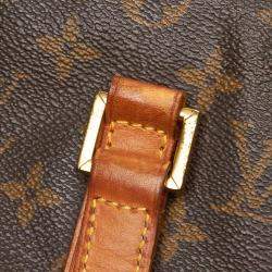 Pre Owned Louis Vuitton Monogram Canvas Cabas Mezzo Shoulder Bag